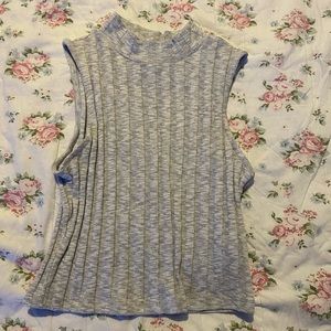 forever 21 turtle neck crop top tank